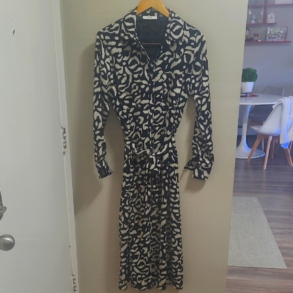 RICKI'S -  Patterned Shirt Dress